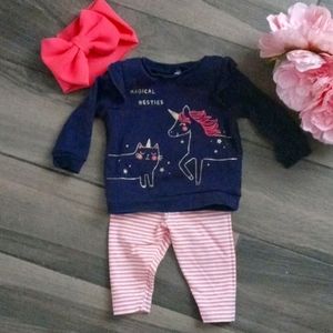 Set magical besties for baby girl, 6m